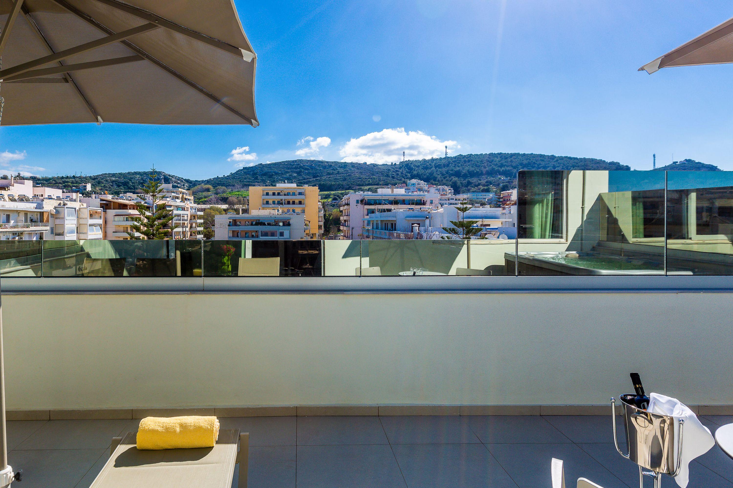 Atrium Ambiance Hotel (Adults Only) Rethymno Exterior foto