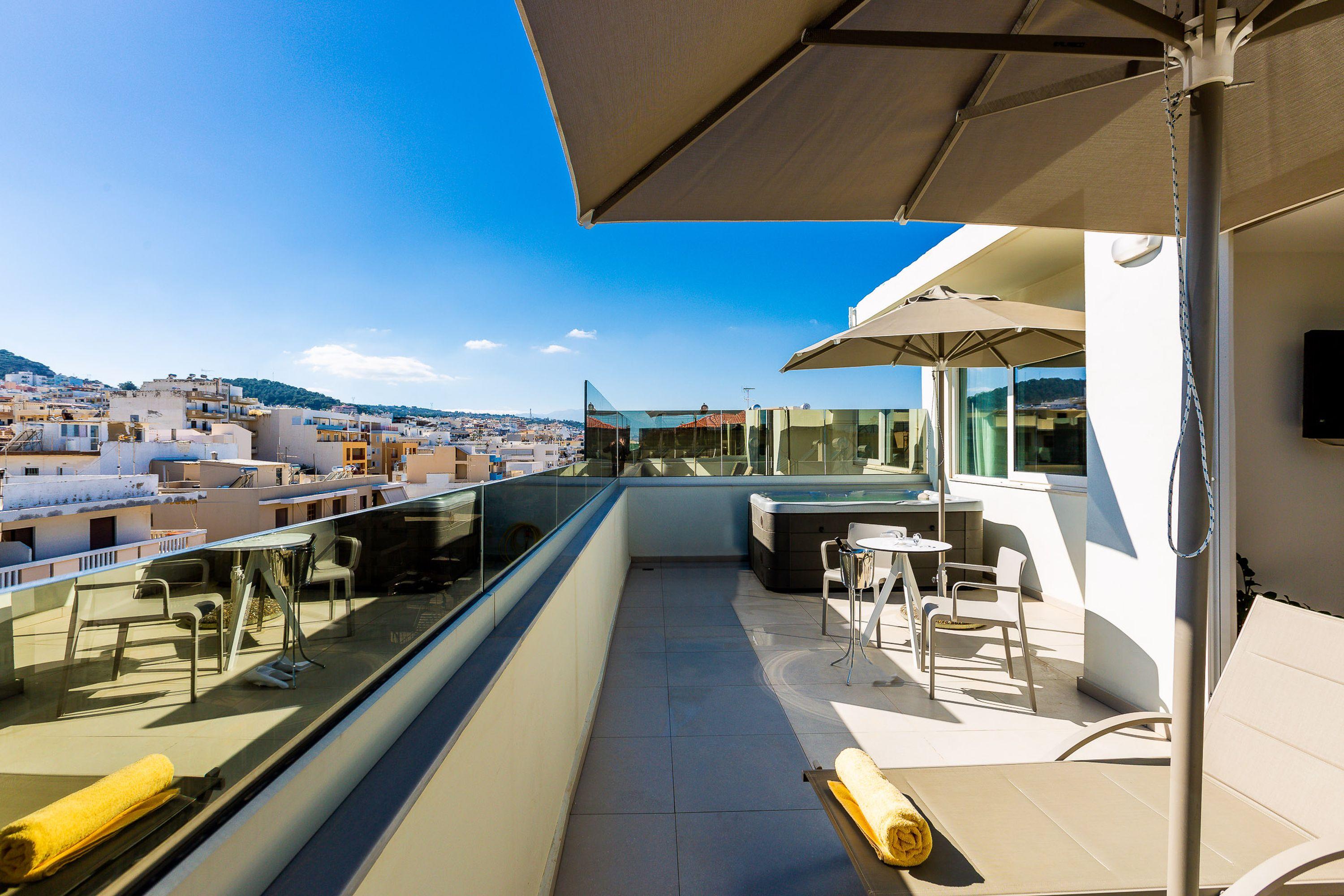 Atrium Ambiance Hotel (Adults Only) Rethymno Exterior foto