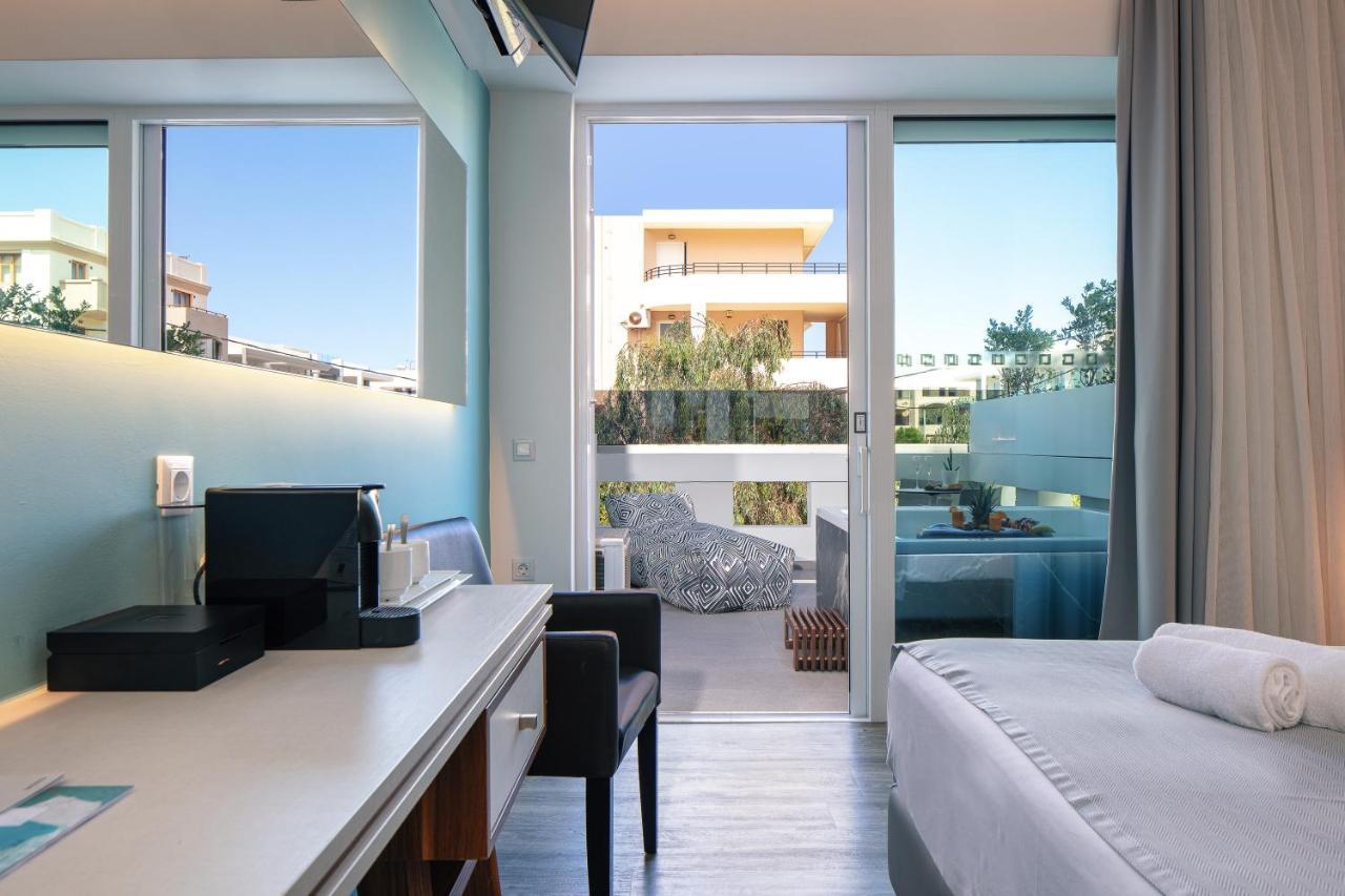 Atrium Ambiance Hotel (Adults Only) Rethymno Exterior foto